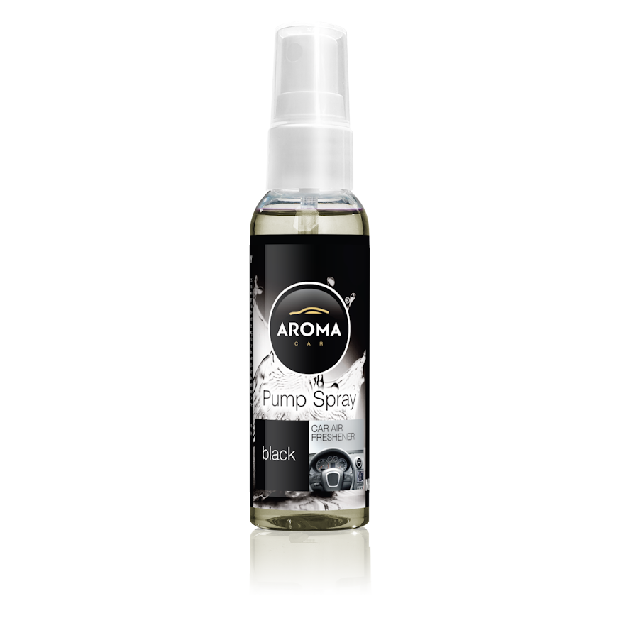 Aroma car pump spray 75 ml Black