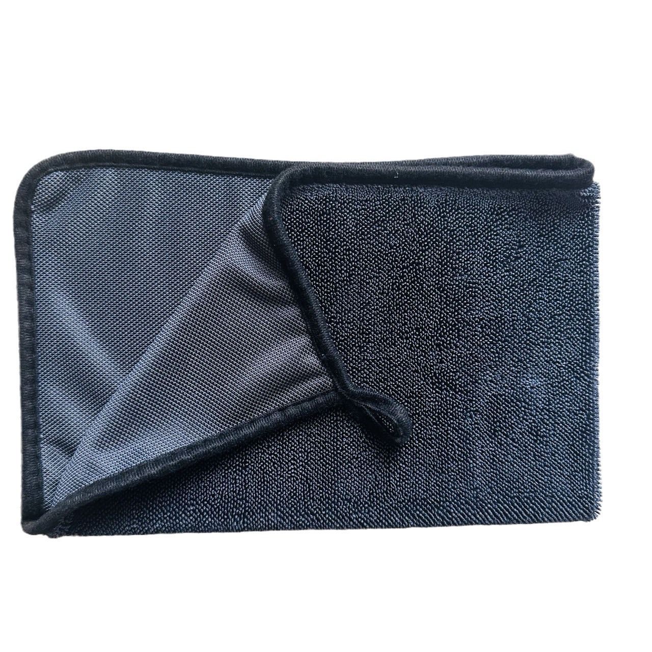 0111 Полотенце микрофибра серое 40*60 600 gsm 4870252391272