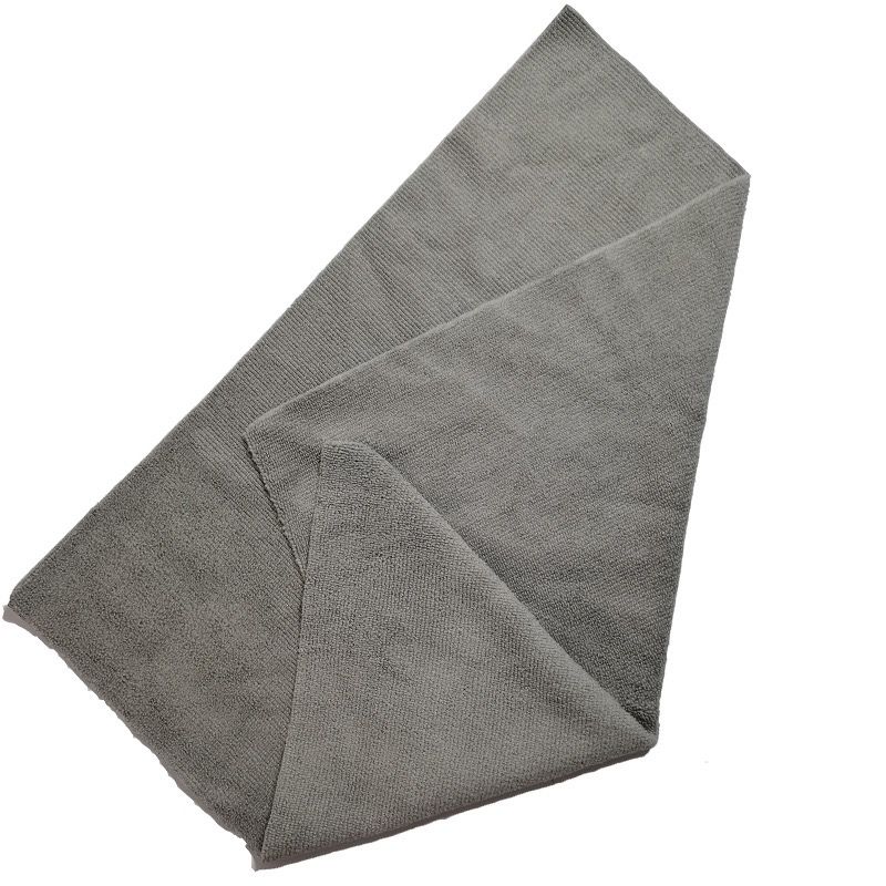 0289 Тряпочка для полировки безшовная микрофибра 40*40 300 gsm серая