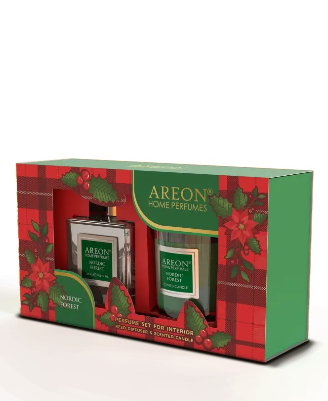 SET (Home) Nordic Forest 150 мл. + Свеча 120гр.