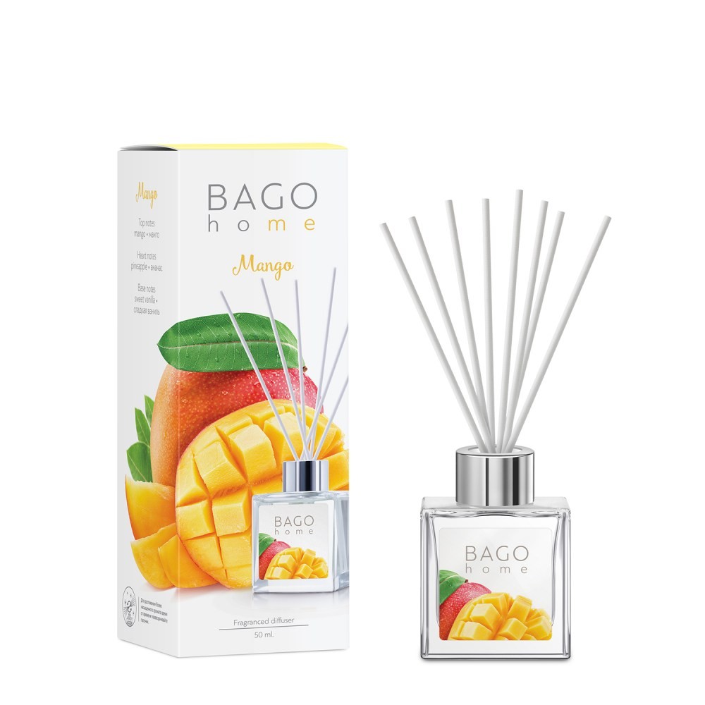 BAGO HOME мини-диффузор 50 мл МАНГО