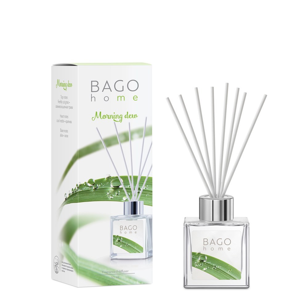 BAGO HOME диффузор 100 мл УТРЕННЯЯ РОСА 4630030290063