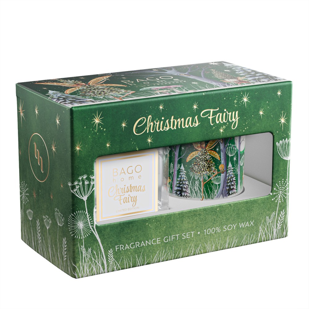 BAGO HOME НГ Набор Фея рождества (дифф. 45 мл, свеча 85 г). 4680178850476