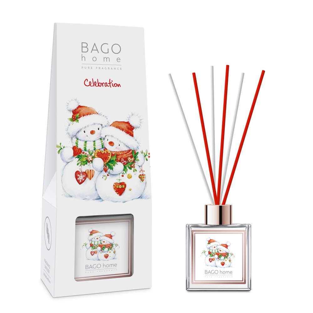 BAGO HOME НГ Ароматический диффузор Праздничный вечер 75 мл 4630030296775