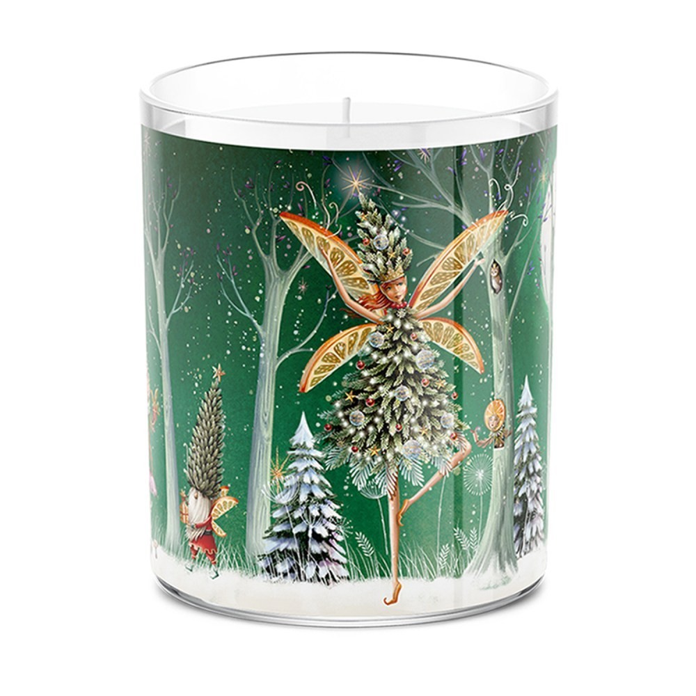 BAGO HOME НГ Фея рождества свеча стекл. 132 г 4630030298397