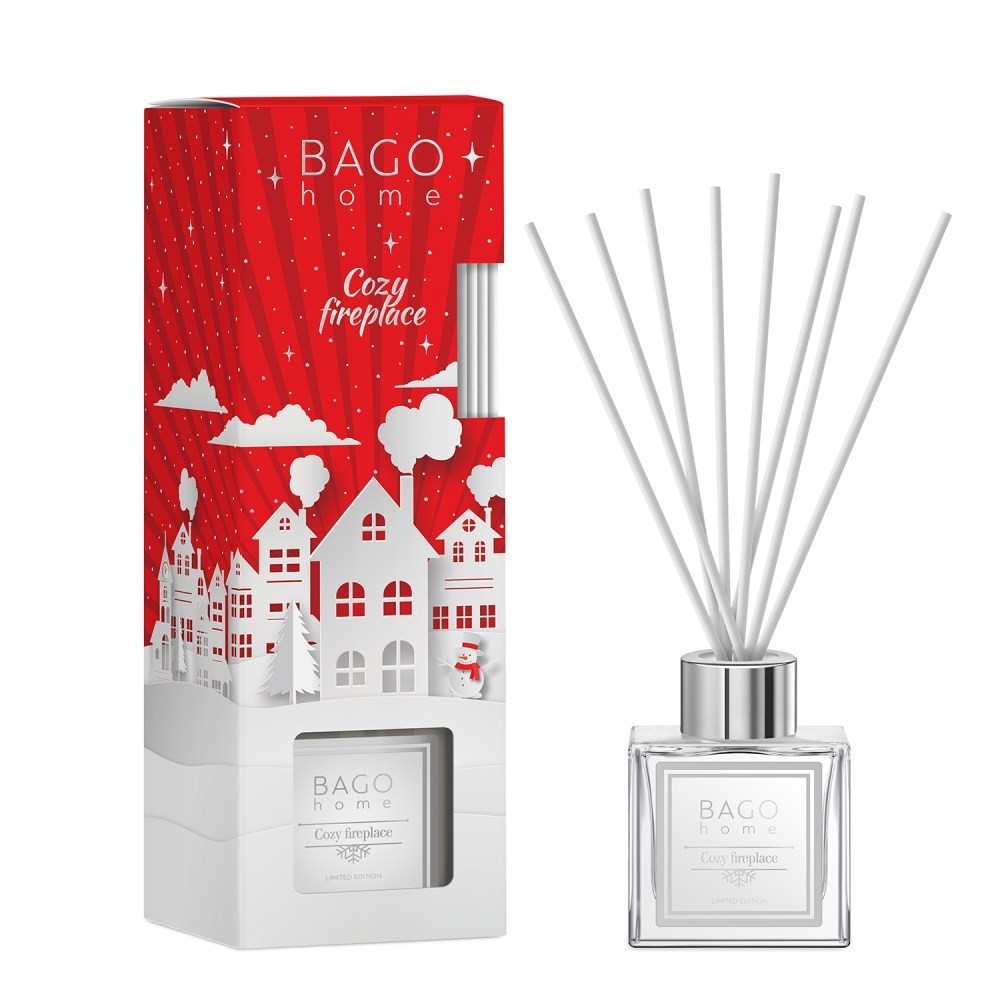 BAGO HOME НГ Ароматический диффузор Вечер у камина 4630030291640
