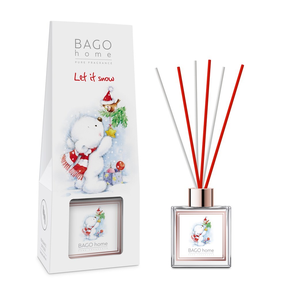 BAGO HOME НГ Ароматический диффузор Снежная зима 75 мл 4630030296768