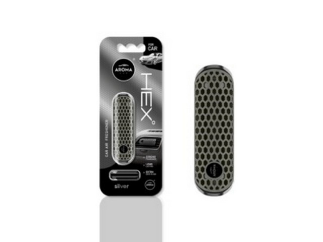 Aroma car Polymer Hex Silver серый 5902846835769