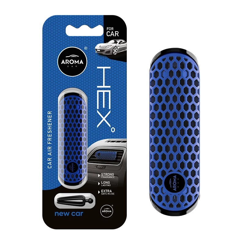 Aroma car Polymer Hex New car синий 5902846835813