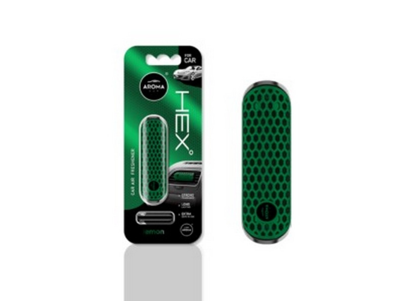 Aroma car Polymer Hex Lemon зеленый 5902846835790