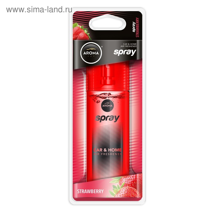 Aroma car pump spray 50 ml Strawberry