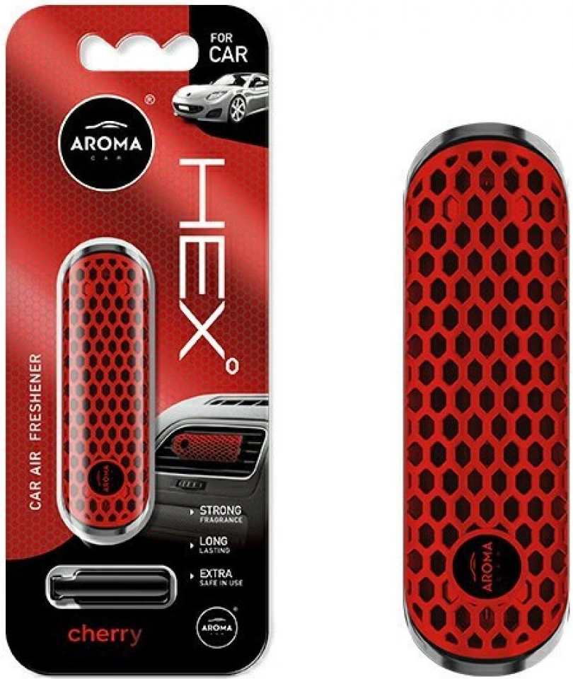 Aroma car Polymer Hex Cherry красный 5902846835806