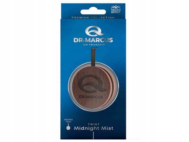 Dr.Marcus PREMIUM Twist- Midnight Mist Ароматизатор из дерево (вкоробке25шт) 5903686505447