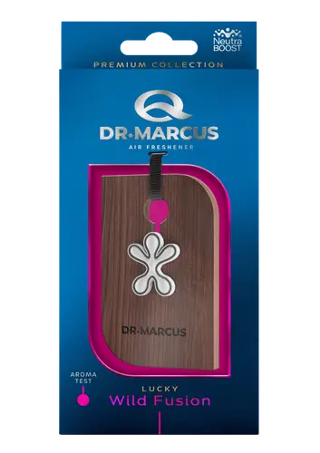 Dr.Marcus PREMIUM Lucky- Wild Fusion Ароматизатор из дерево (вкоробке25шт) 5903686505621