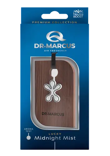 Dr.Marcus PREMIUM Lucky- Midnight Mist Ароматизатор из дерево (вкоробке25шт) 5903686505591