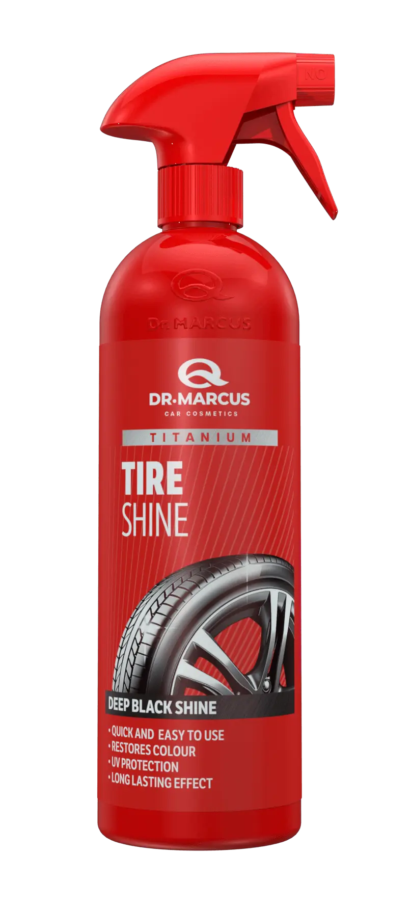 DR.MARCUS TITANIUM TIRE SHINE Очиститель-чернитель шин 750 ml/в коробке 6шт 5900950768652